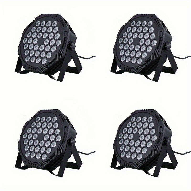 10 pc 36LEDs Stage Par Lights RGB LED Par Lights Sound Activated Auto Play By Remote & DMX Control Party/lights That Sync with Music/lights for Decoration/lights