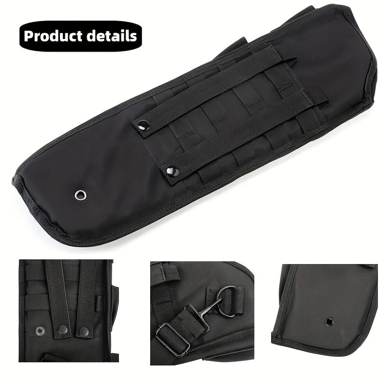 Tactical Shotgun Holster with MOLLE System | 19" 600D Oxford Cloth, Adjustable Strap & Shell Loops, Lightweight Hunting & Shooting Scabbard for Tactical Vests - product image 5