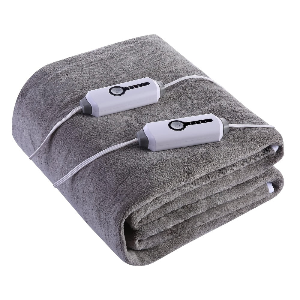 Heated Mattress Pad Queen King Twin Full – Soft Coral Fleece Electric Bed Warmer Under Blanket with 4 Heating Levels, 10-Hour Auto Shut Off, Fast Heating – Cozy Winter Bedding Warm - product image 6