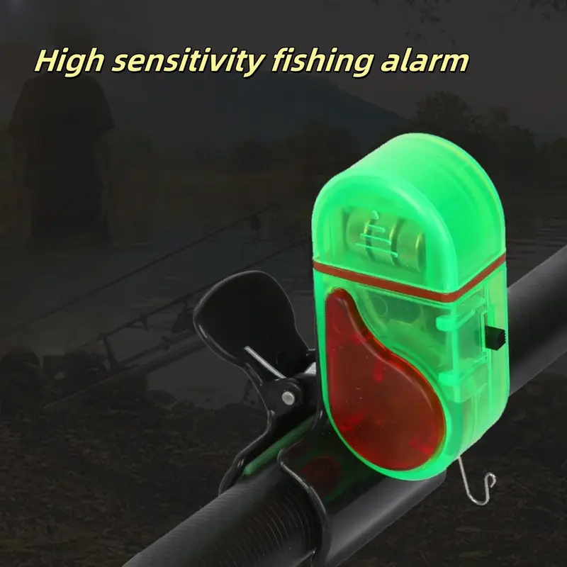 Fishing Bite Alarm Set of 4 with Sound Alert & LED Indicator – All-Weather Travel-friendly Electronic Fish Bite Detector for Night Fishing, Long-Distance Carp - product image 2