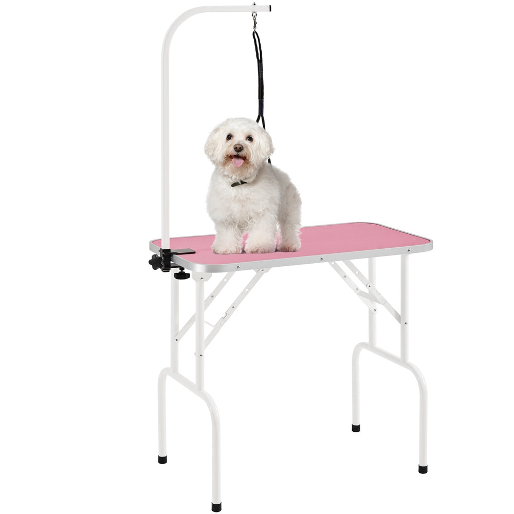 Non-Slip Waterproof Surface, Folding Legs, Sturdy Metal Frame, Professional Dog Cat Beauty Trimming Table for Home & Salon | Pet Grooming Table Collapsible - product image 3