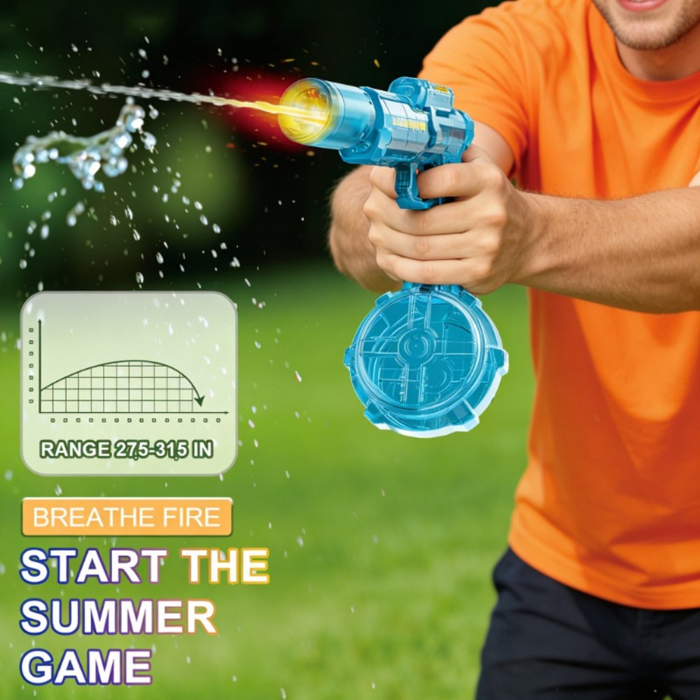 Kids Electric Water Gun with Large Capacity | Automatic Squirt Blaster for Boys & Girls, Outdoor Summer Toy for Swimming Pool Beach Lawn Backyard, Fun Birthday - product image 13