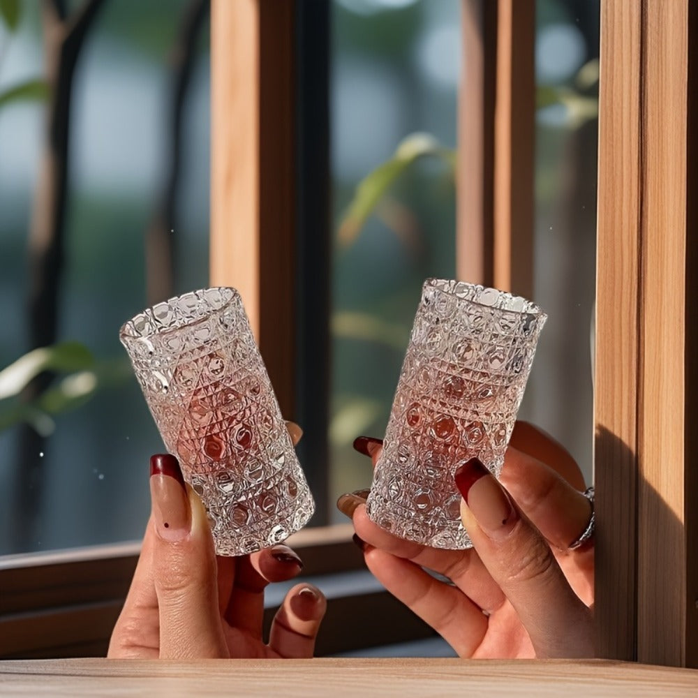 Shot Glass Set Diamond Engraved – Whiskey Vodka Tequila Glasses for Parties Weddings Home Bar Entertaining Reusable Barware Gift - product image 14