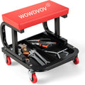 Auto Repair Bench with Roller Moving Tool Tray(Sold Separately), Wheel X Mechanical Climber 3-In-1/2-In-1 Z-Shaped Seat with 500 Pound Capacity, Foldable and - product image 3