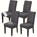 Dining Chair Covers Stretch Slipcovers Set of 4 or 6, Stain Resistant Removable Washable Chair Protector for Home Kitchen Restaurant Wedding, Spandex Jacquard Fabric, 7 Colors Avai - product image 36