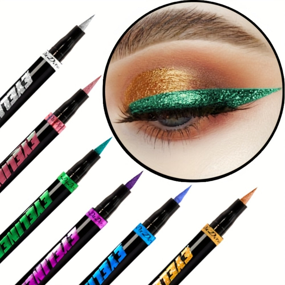 Eyeliner Pencil Set Waterproof 6 Colors Smudg1e Proof Long Lasting Colored Eye Liner for Women Pigmented Gel Eyeliner Pencils Makeup Kit Holiday Gift - product image 10