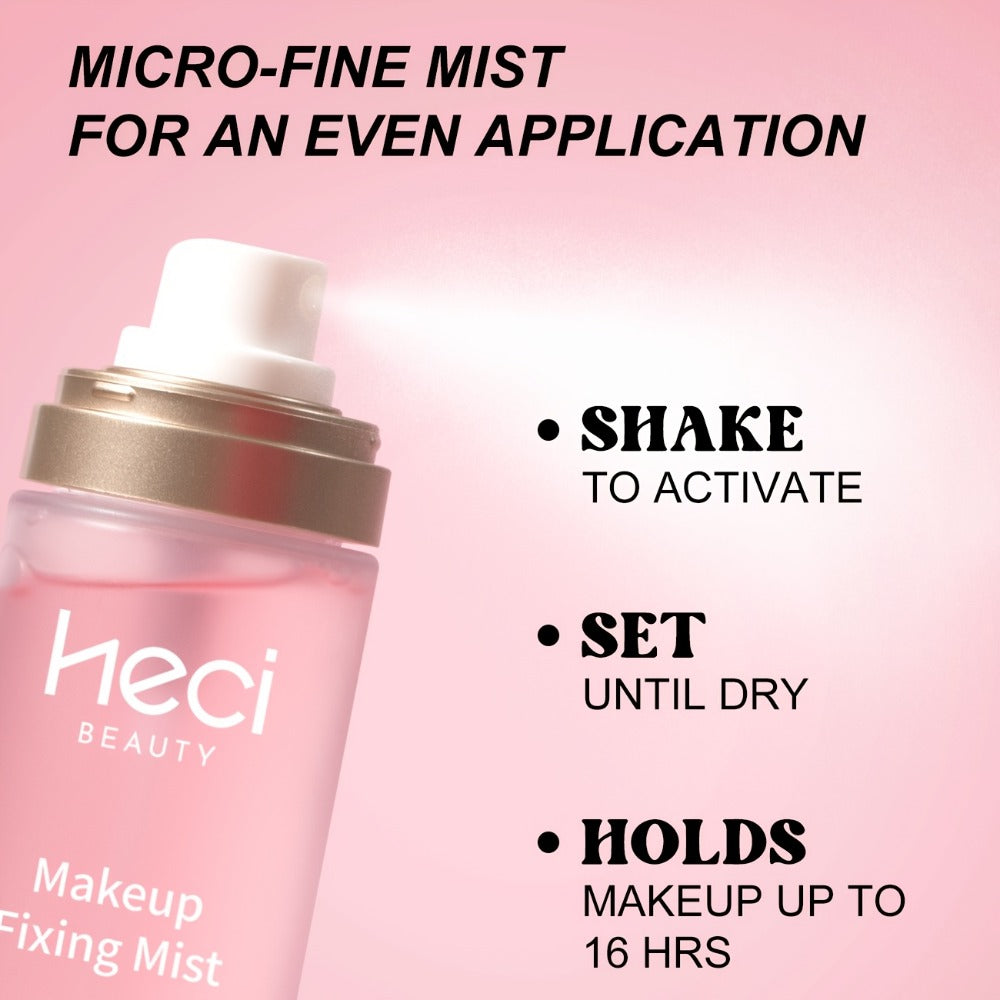 3-in-1 Makeup Setting Spray Prime Hydrate & Set Long-Lasting Waterproof Sweat-Proof Moisturizing Face Mist — Locks Makeup Flawless Finish All Skin Types All-Day Wear Women - product image 6
