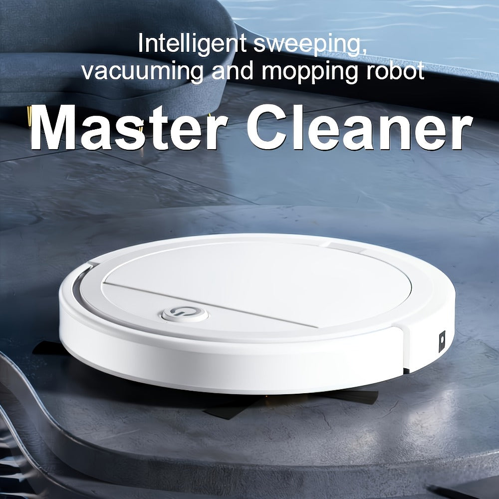 2000Pa Robot Vacuum Cleaner 150-Min Battery – Multifunctional Auto Floor Cleaner for Pet Hair, Dust & Paper Debris, Smart Robotic Vacuum for Hardwood, Tile & Carpet, Black & White - product image 6