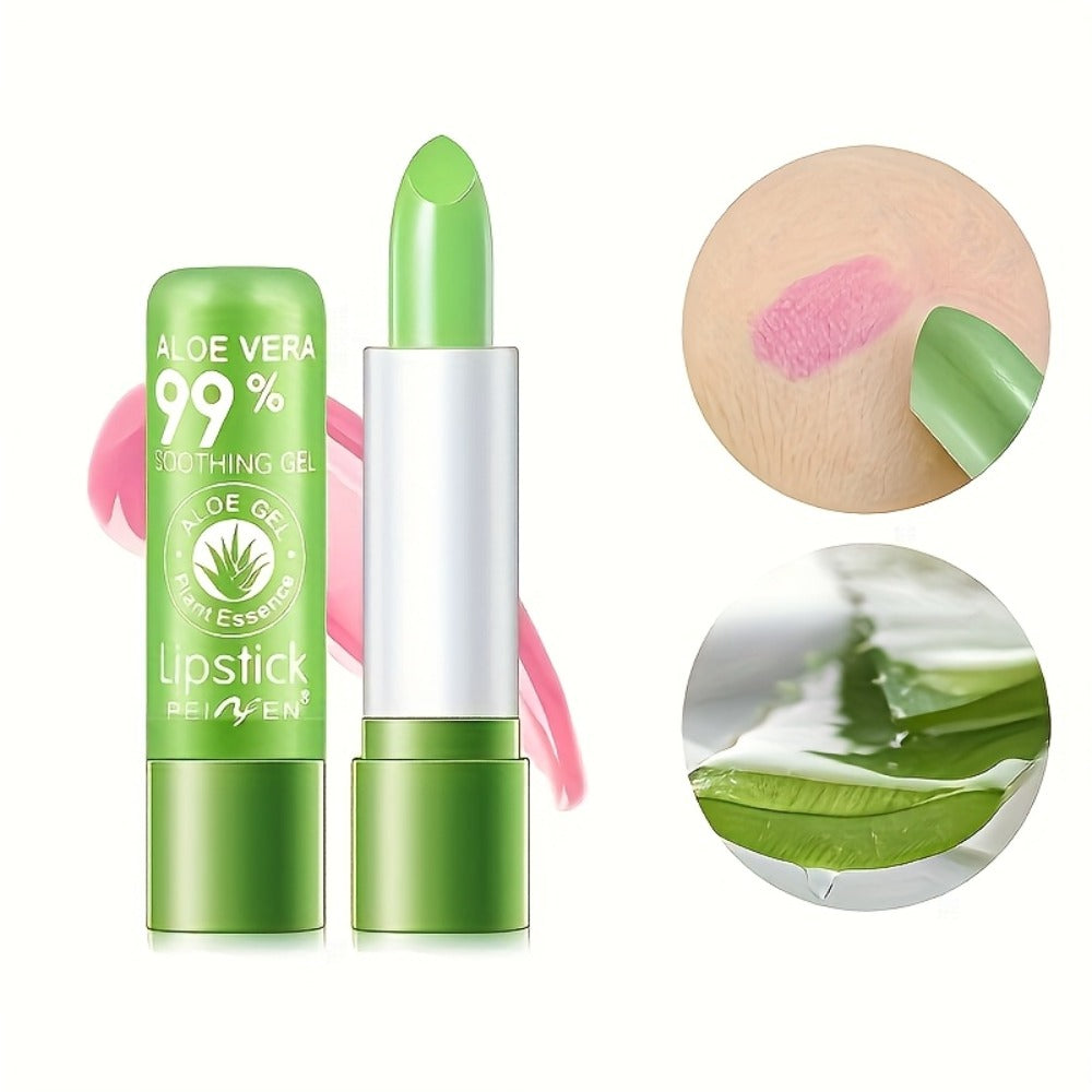 Color Changing Lipstick Set Aloe Squalane Green to Pink Magic Tint pH Reactive Moisturizing Long-Lasting Lip Balm Personalized Tint for Women Gift Set - product image 7