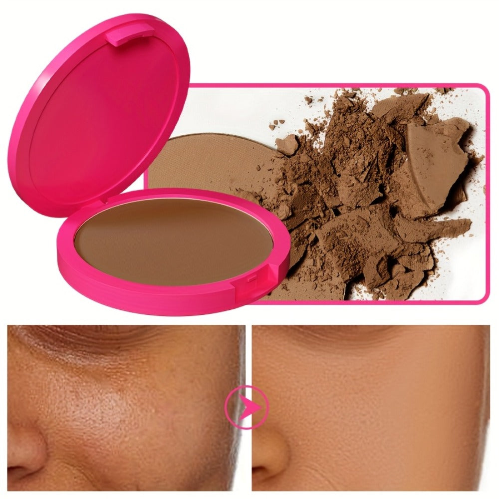 Waterproof Powder Foundation Matte Full Coverage Non-Cakey Formula 0.31oz Compact - Long-Lasting Shine Control for All Skin Types Light to Medium Tone, Everyday Office Outdoor Trav - product image 10