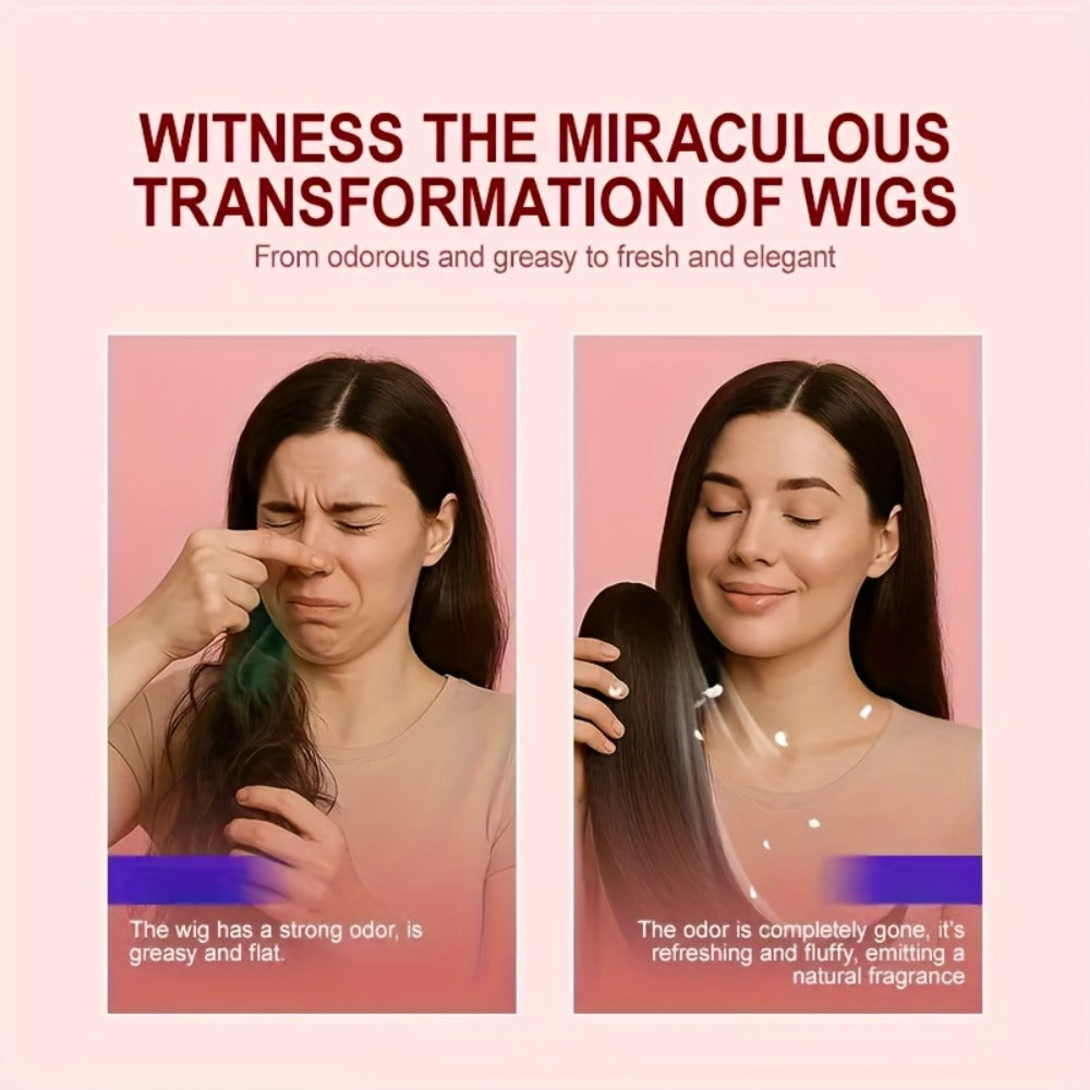 Wig Conditioner Spray with Argan Oil & Vitamin E Leave-In - Sillkva Moisturizing Care for Synthetic & Human Hair Wigs, Detangles, Reduces Frizz, Adds Shine, Daily Use - product image 10