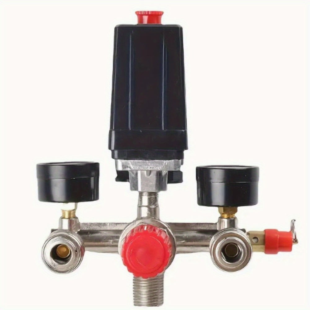 Air Compressor Pressure Switch Manifold Kit with Regulator Gauge Valve Bracket Assembly – Complete Control System for Air Pump - product image 7