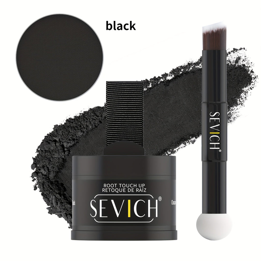 Hairline Powder Root Touch-Up Kit with Refill & Brush – Waterproof Instant Grey Hair Concealer Fills Sparse Hairline Bald Spots Eyebrow Powder for Women Men 4g+4g - product image 21