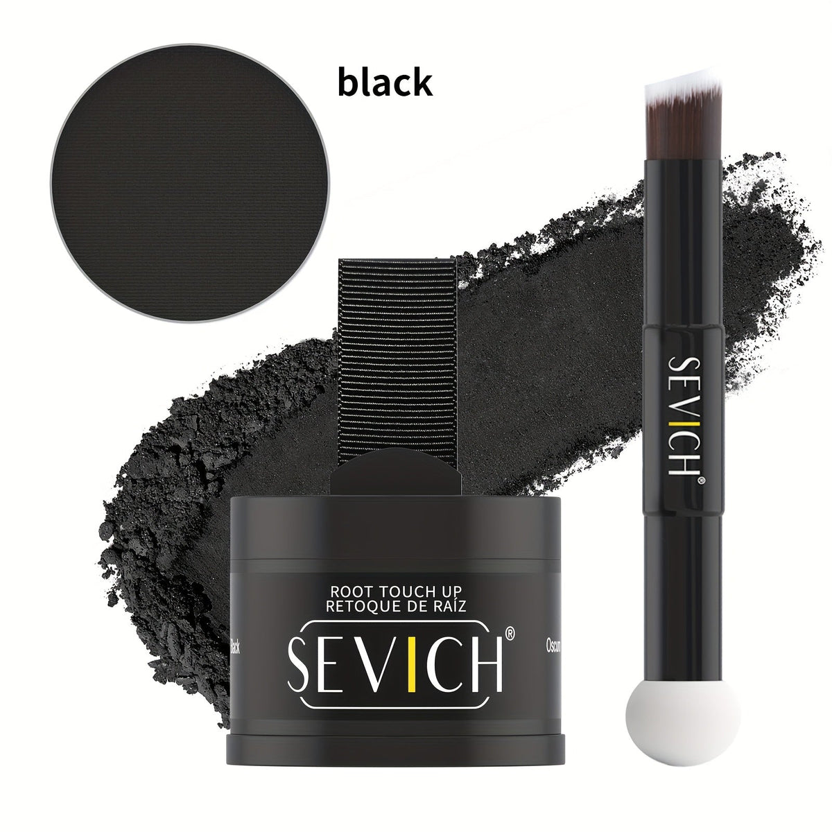 Hairline Powder Root Touch-Up Kit with Refill & Brush – Waterproof Instant Grey Hair Concealer Fills Sparse Hairline Bald Spots Eyebrow Powder for Women Men 4g+4g - product image 21