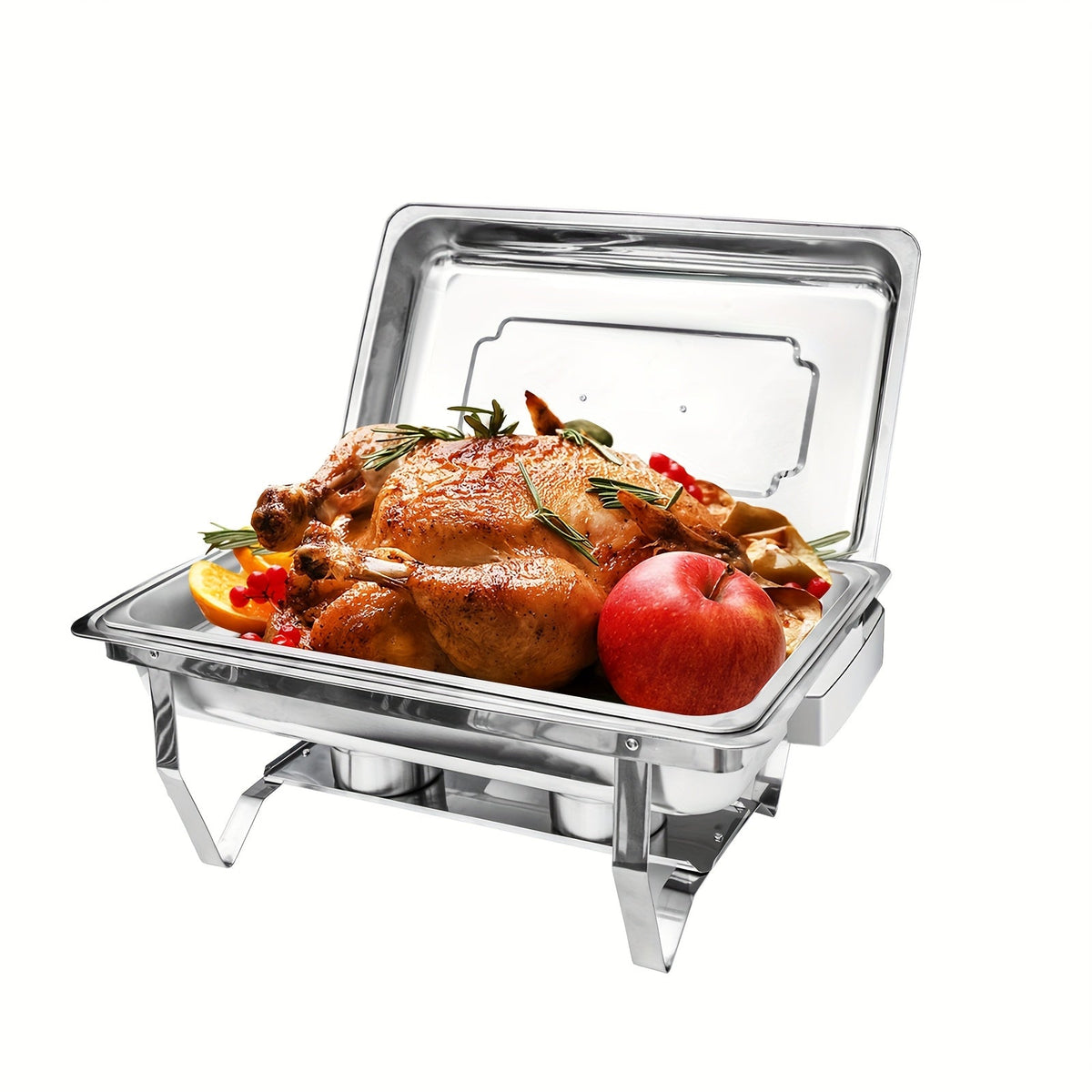 Chafing Dishes Buffet Set 9QT Stainless Steel Food Warmer Trays for Parties Hotel Christmas - 1/2/4/6/8 Pack - product image 19
