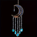 Dreamcatcher Moon Suncatcher Wall Hanging – Handmade Boho Wind Chime Pendant for Indoor Outdoor Garden, Courtyard & Party Decor – Christmas & Birthday Gift - product image 39