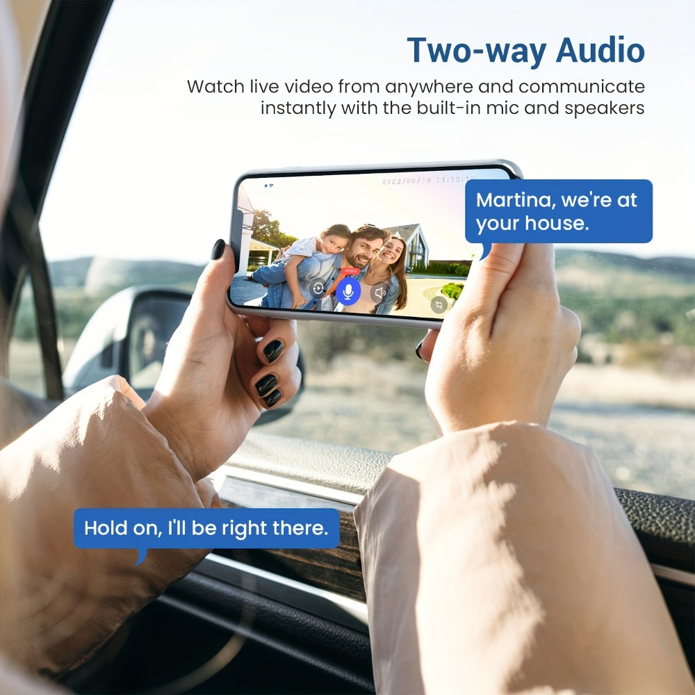 1440P Wireless Video Doorbell Camera WiFi Smart Doorbell with Night Vision Two-Way Audio Motion Detection Rechargeable Battery Local Storage AI Snapshot for Home Security - product image 11