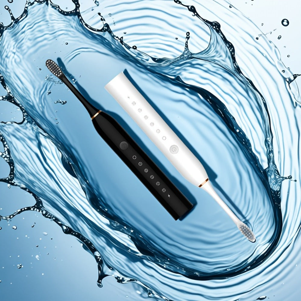 Sonic Electric Toothbrush with 6 Modes & Smart Timer – USB Rechargeable, Soft Bristles for Sensitive Gums, Whitening Oral Care for Men & Women, Black White Pink - product image 4