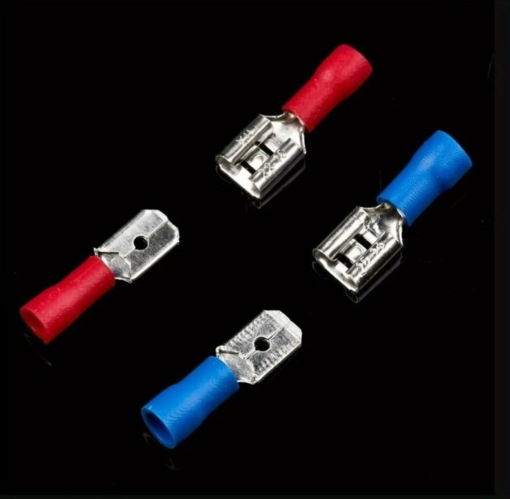 Electrical Crimp Terminals 280pcs Assorted Kit – Insulated Ring Fork Spade & Butt Wire Connectors for Automotive Marine & Home Wiring, Universal Cable Connector Set with Storage Ca - product image 10