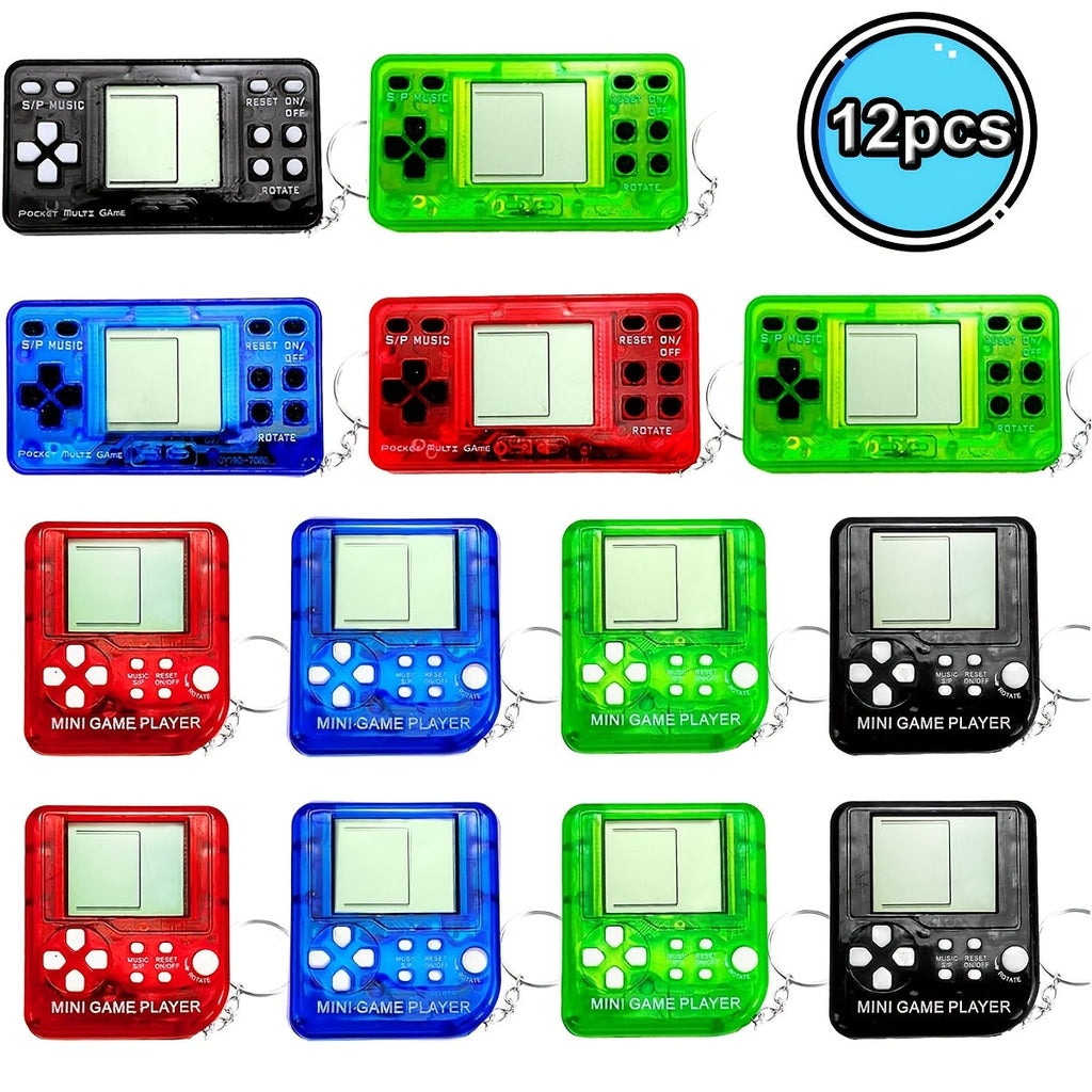 Handheld Video Game Backpack Clips for Kids Gaming Birthday Party Favors, Classroom Prizes, Gamer Goodie Bag Stuffers & Holiday Gifts | Mini Game Console - product image 9