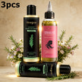 Rosemary Vitamin C Keratin Shampoo Set 3 Bottles — Deep Cleanse Moisturize & Strengthen Hair, Scalp Stimulating Antioxidant Formula, Smooth Shiny Frizz-Free Results, Holiday Hair C - product image 17