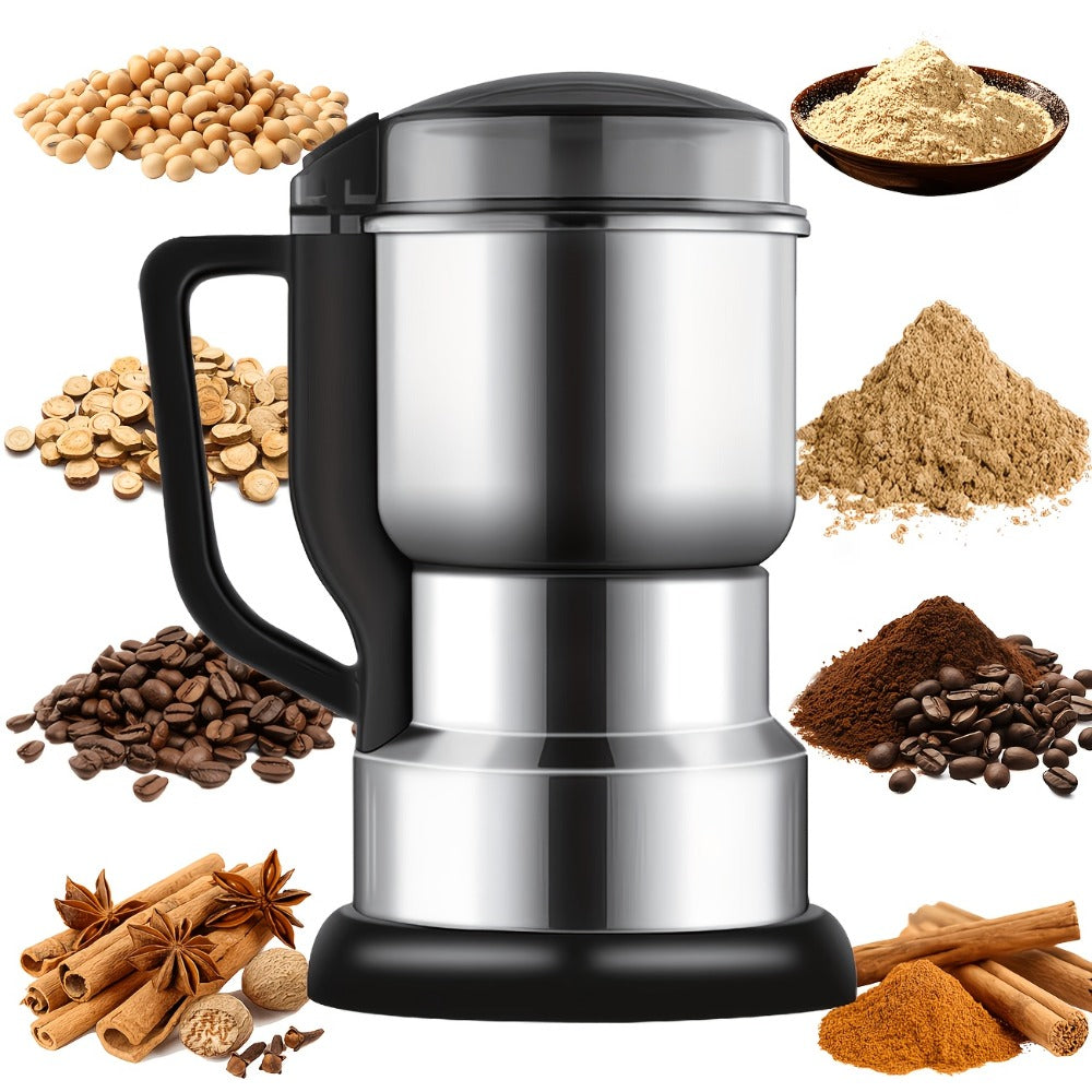 Electric Coffee Grinder 300W 25000RPM – 8-Blade Stainless Steel Spice & Grain Mill for Coffee Beans, Nuts, Spices | Home, Cafe & Camping - product image 31