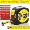 Laser Tape Measure 3-in-1 Digital Distance Meter 50M 165ft High Precision Infrared Rangefinder Smart HD Display USB Charging M In Ft Unit Switching Portable Measuring Tool - product image 17