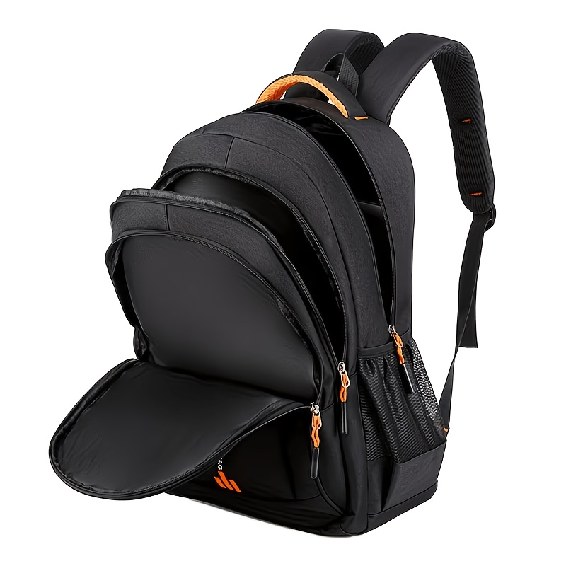 Business Travel Backpack for Men | Large Capacity Sturdy Nylon, Multi-Compartment, Adjustable Shoulder Straps, Dual-Purpose Campus & Work Bag | Available as - product image 13
