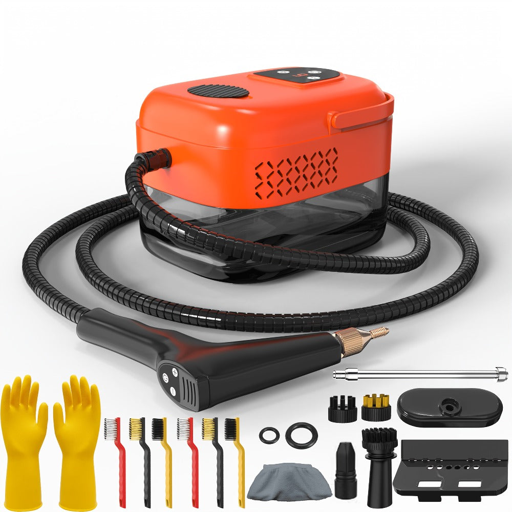 Handheld Steam Cleaner High Pressure High Temperature LCD Multi-Speed for Kitchen Grease Sofa Tile Grout Carpet Home Cleaning - product image 3