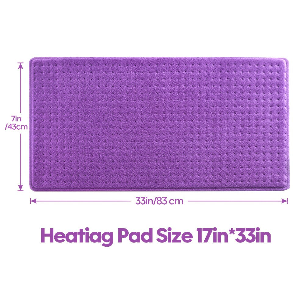 Heating Pad for Back & Neck Pain Relief – Ultra Soft Flannel, Fast Heating, Dry & Moist Heat, Auto Shut-Off, Machine Washable (Small 12x15in / Standard 12x24in / Large 17x33in) - product image 10