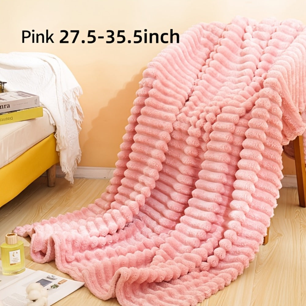 500gsm Heavy Plush Blanket – Ultra Thick Soft Warm Fluffy Blanket for Bed, Sofa & Travel, Baby to Double Size, 5 Colors - product image 15