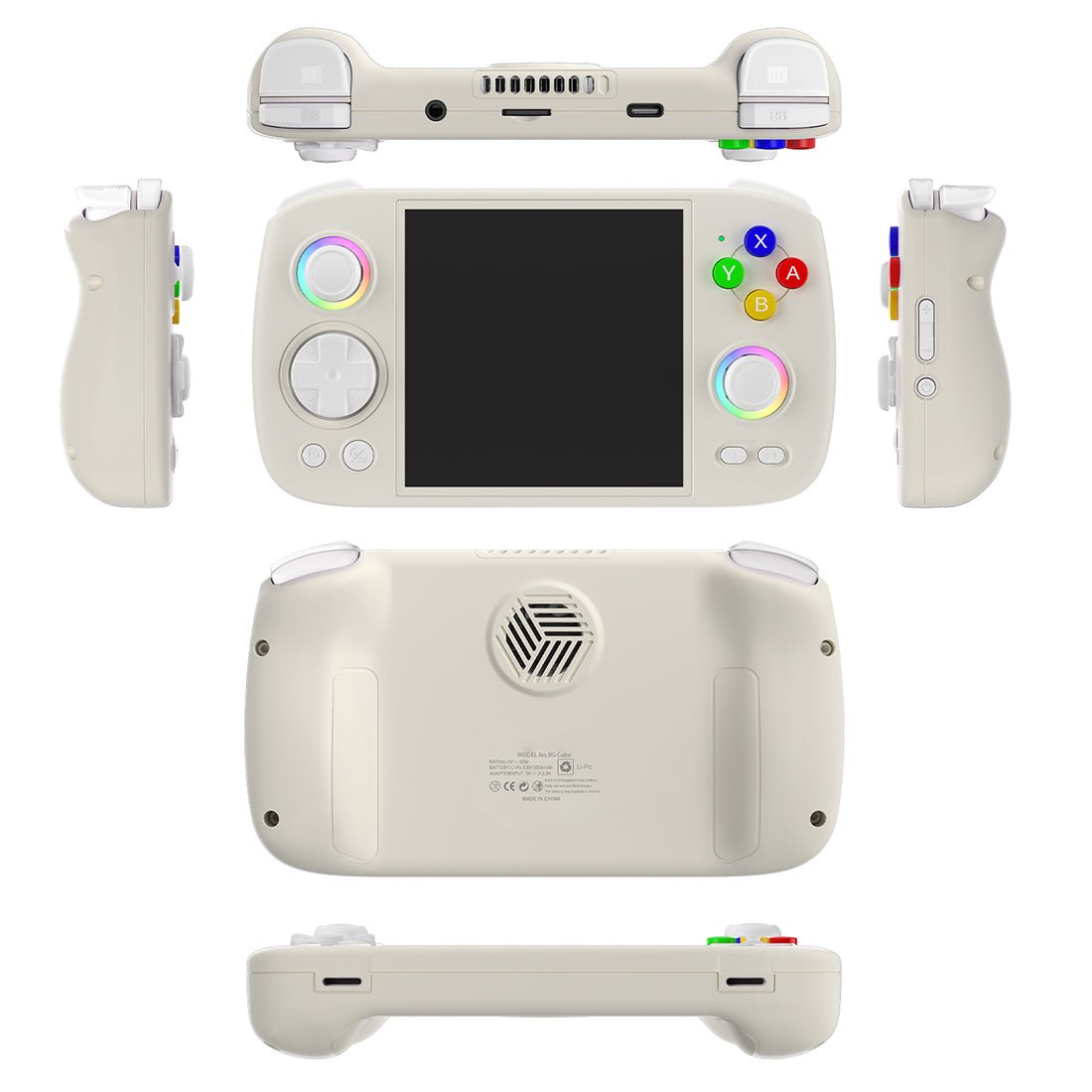 Anbernic RG Cube Retro Handheld Game Console Android 13 Square 3.95" IPS 720×720 Hall Effect Joysticks RGB DP Output 8GB RAM 128GB 5200mAh Battery Drift-Free - product image 30