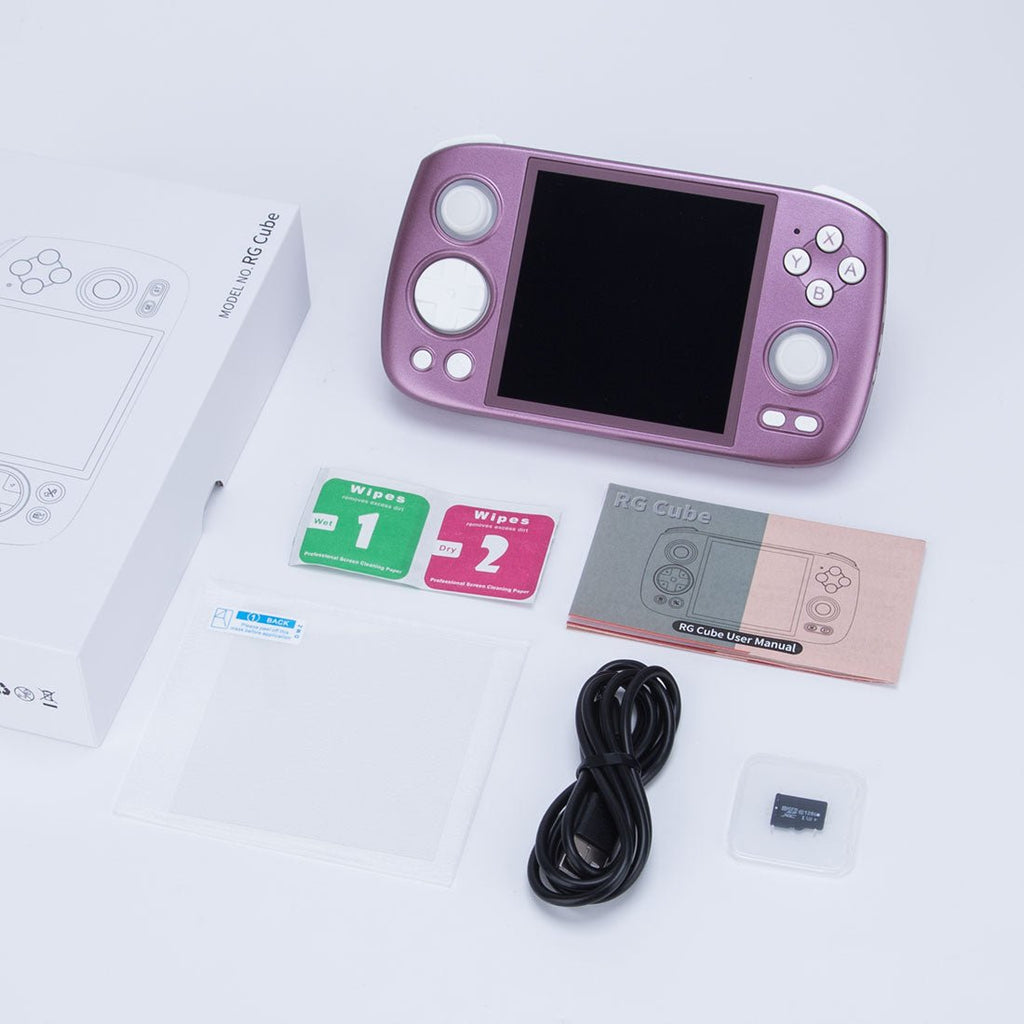 Anbernic RG Cube Retro Handheld Game Console Android 13 Square 3.95" IPS 720×720 Hall Effect Joysticks RGB DP Output 8GB RAM 128GB 5200mAh Battery Drift-Free - product image 40