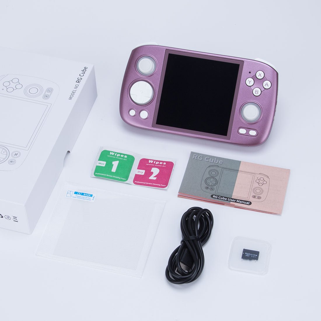 Anbernic RG Cube Retro Handheld Game Console Android 13 Square 3.95" IPS 720×720 Hall Effect Joysticks RGB DP Output 8GB RAM 128GB 5200mAh Battery Drift-Free - product image 40