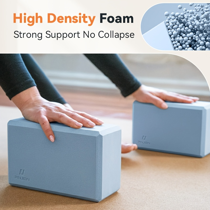 EVA High-Density Non-Slip Mats for Pilates, Stretching, Meditation & Home Fitness Workouts, Lightweight & Portable | Foam Yoga Mat Set 2-Pack - product image 9