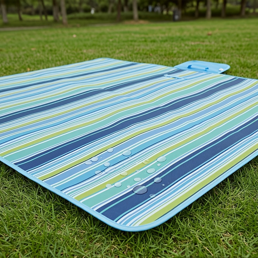 Portable Outdoor Camping Blanket for Hiking, Park & Travel, 31.5x57 Inch – Waterproof Picnic Blanket Oversized Sand-Proof Beach Mat