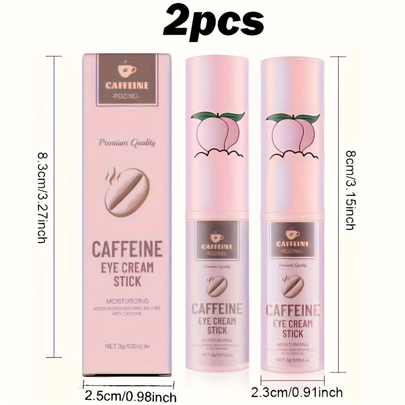 Eye Cream Firming Anti-Aging 2pcs with Caffeine & Ceramide NP — Reduces Dark Circles Puffiness Fine Lines Crow's Feet Lifted Refreshed Under-Eye Look Daily Skincare - product image 15