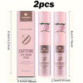 Eye Cream Firming Anti-Aging 2pcs with Caffeine & Ceramide NP — Reduces Dark Circles Puffiness Fine Lines Crow's Feet Lifted Refreshed Under-Eye Look Daily Skincare - product image 15