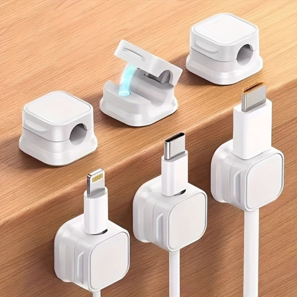 Silicone Cable Clips Self-Adhesive 16 Pcs – Reusable Cable Organizer & Wire Management for Desk, Car & Office, Universal Data Cable Holder, High-Elasticity Wear-Resistant, for Tech - product image 13