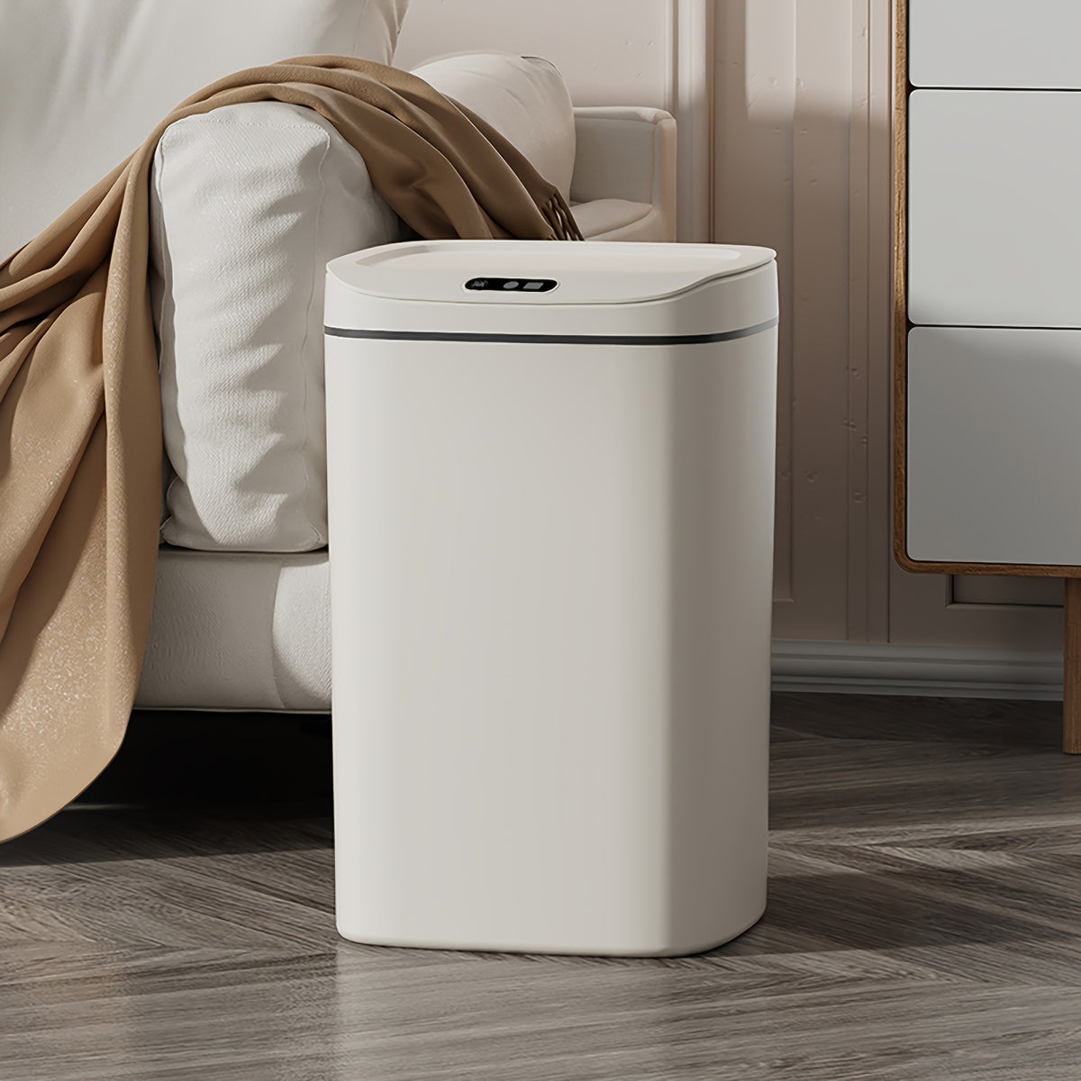 Smart Motion Trash Can with Hands-Free Lid, Odor-Sealing Technology Suitable for, Office, Bathroom - Touchless Operation, Hygienic Waste Bin, Compact for Small - product image 4
