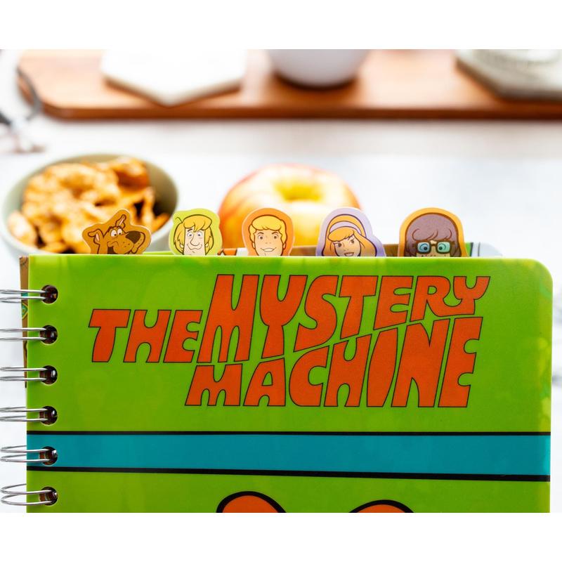 Officially Licensed Scooby-Doo Gift for Boys Girls Fans Ages 5 6 7 8 9 10 | Scooby-Doo Spiral Notebook for Kids Mystery Machine 5-Tab Journal 75 Lined Pages - product image 5