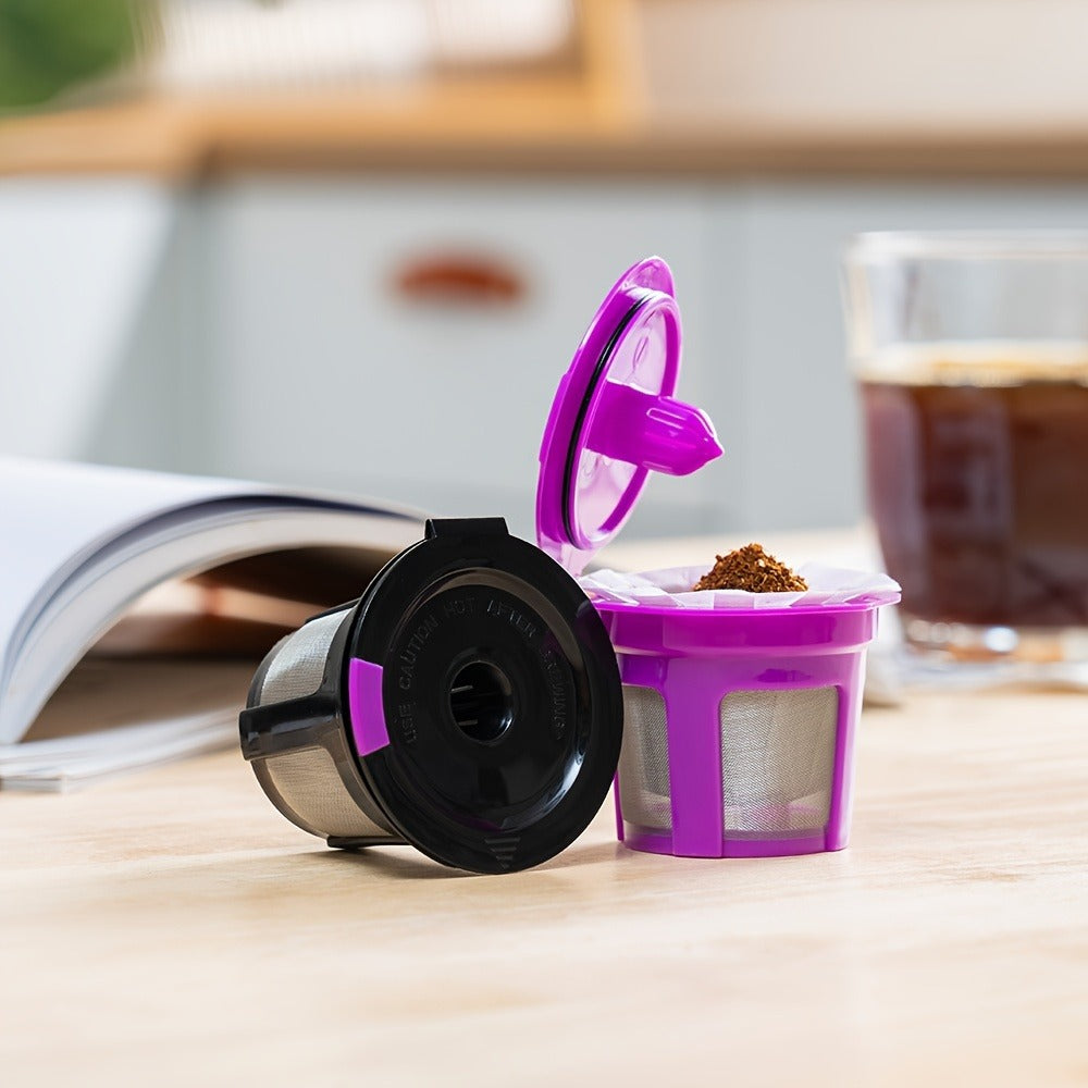 Reusable K-Cup Coffee Pods for Keurig 1.0 & 2.0, Refillable K-Cup Filters Universal Fit, Eco-Friendly Reusable Coffee Pod Filters, 6 Colors, Use Any Ground Coffee - product image 9