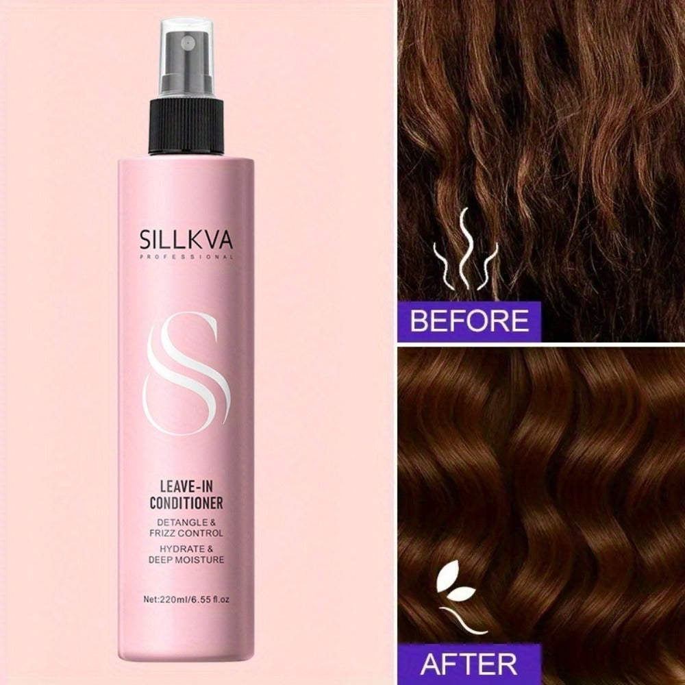 Wig Conditioner Spray with Argan Oil & Vitamin E Leave-In - Sillkva Moisturizing Care for Synthetic & Human Hair Wigs, Detangles, Reduces Frizz, Adds Shine, Daily Use - product image 8