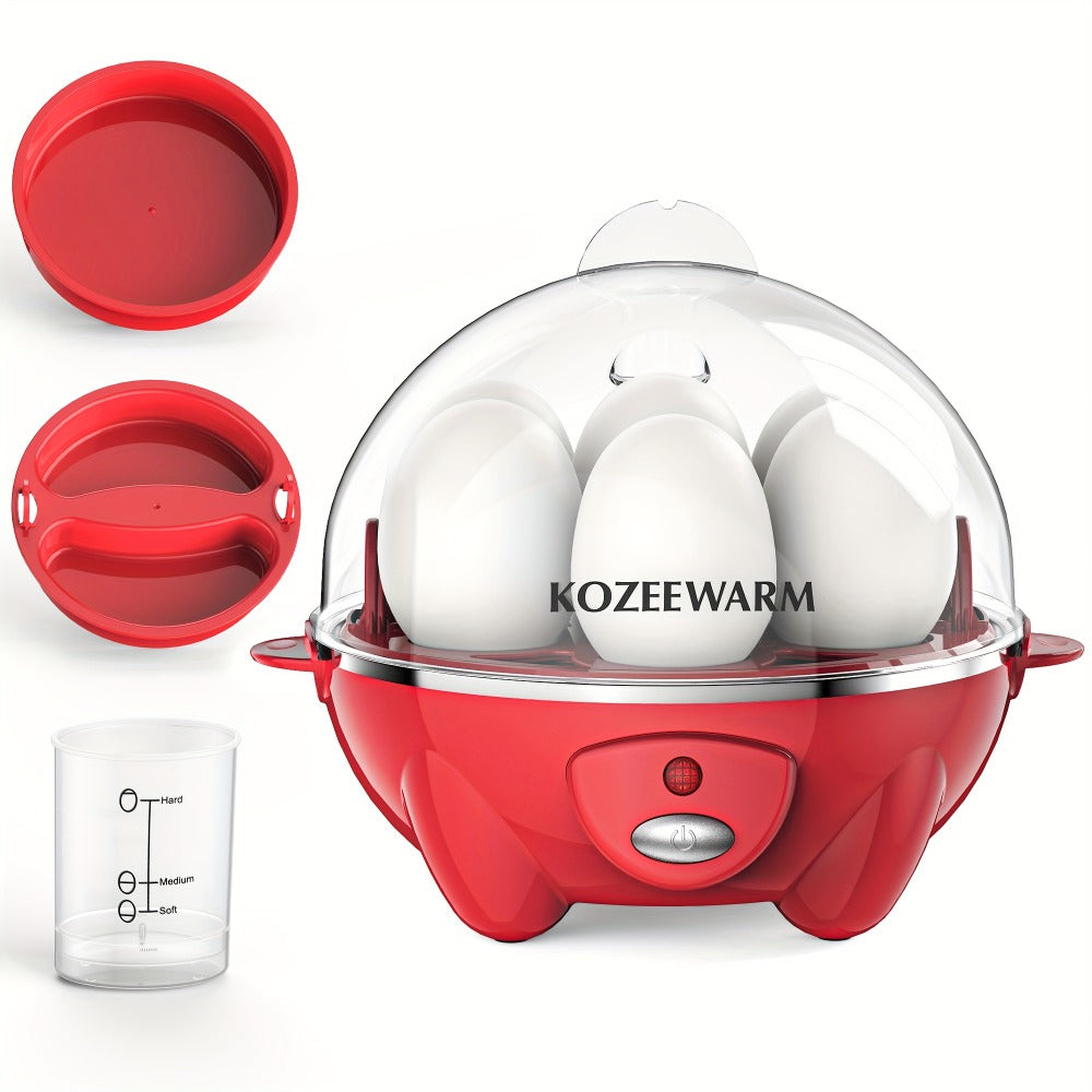 Electric Egg Boiler & Cooker with Auto Shut-Off – Single & Double Layer, Multi-Function for Hard Boiled, Soft Boiled, Scrambled, Omelette, Steamed Vegetables & Dumplings, 4 Colors - product image 10