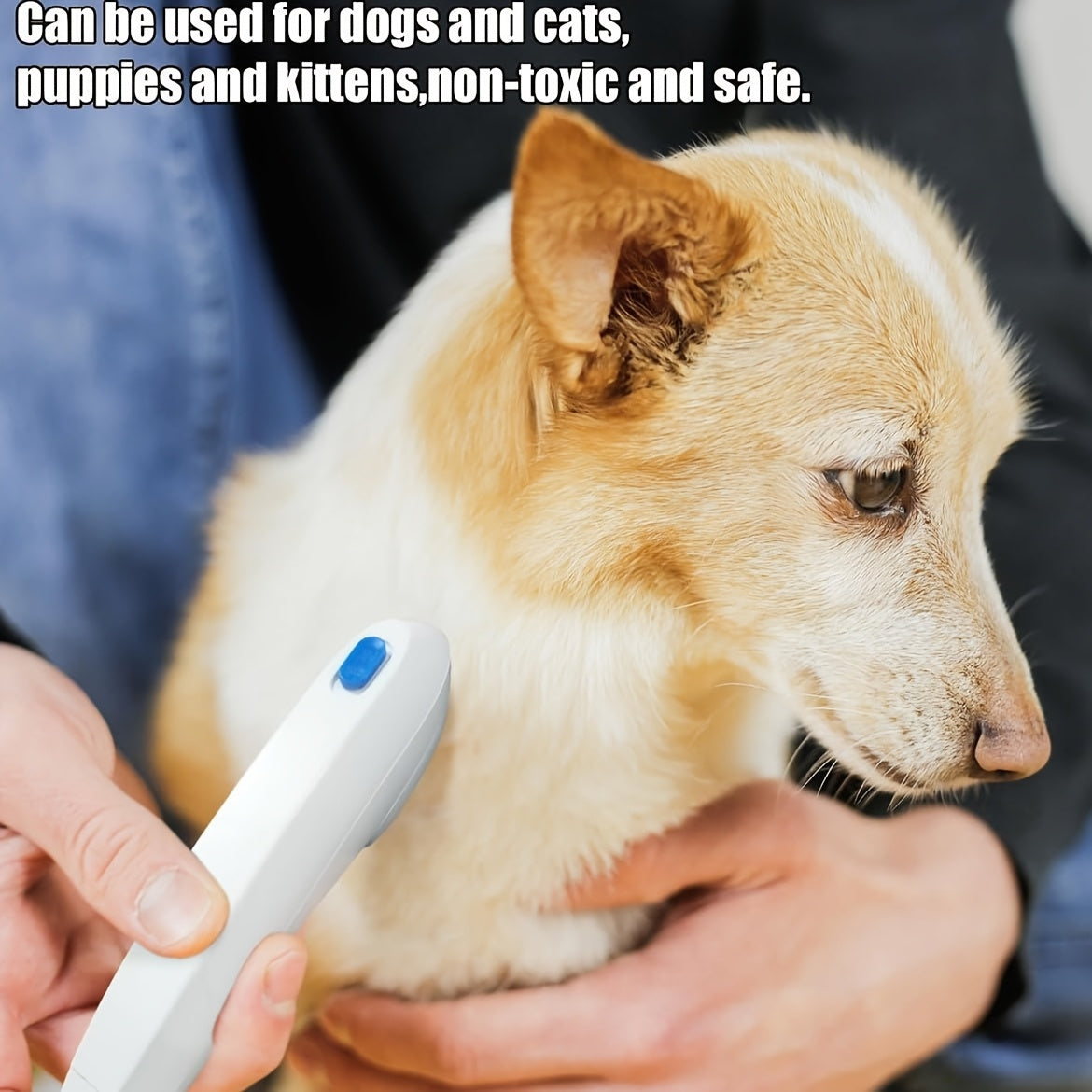 Gentle Hair Removal with Sturdy Stainless Steel Teeth, Comfortable Non-Slip Handle, Reduces Shedding for All Coat Types – Pet Brush 2-in-1 Deshedding - product image 2