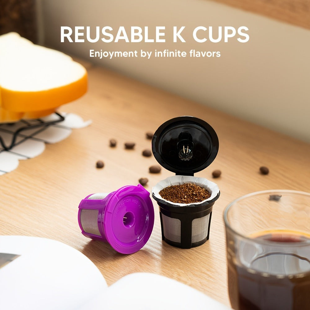 Reusable K-Cup Coffee Pods for Keurig 1.0 & 2.0, Refillable K-Cup Filters Universal Fit, Eco-Friendly Reusable Coffee Pod Filters, 6 Colors, Use Any Ground Coffee - product image 5