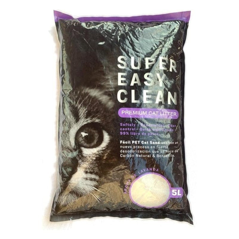Super Absorbent Fast-Clumping Scented Cat Litter for Indoor Cats, Low Dust, Odor Control, Available in Lavender & Apple Scent, Lightweight & Easy to Scoop - product image