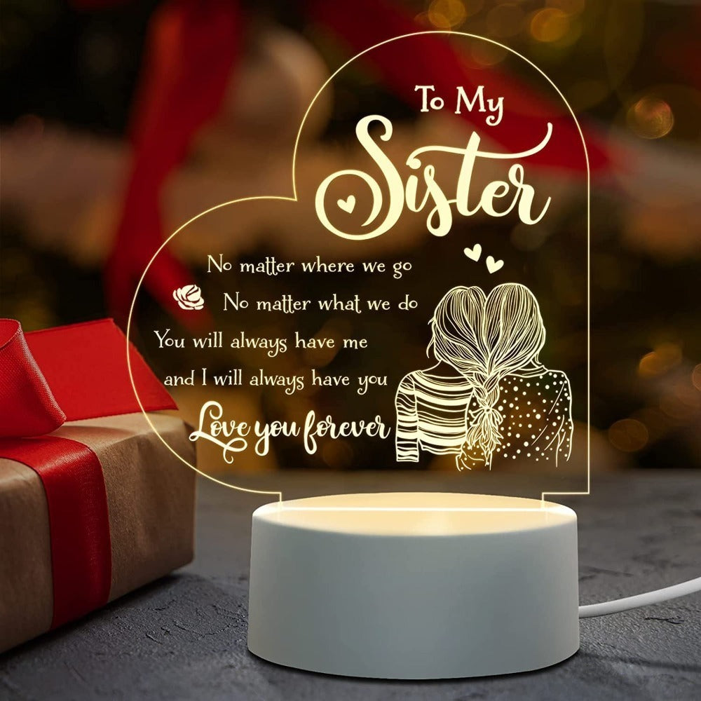 Space Floral Acrylic Night Light – Enchanting Galaxy Flower LED Desk Lamp, Aesthetic Bedroom Decor, Cute Room Accent Light, Unique Gift for Sister, Girls, Teens, Birthday & Any Occ - product image