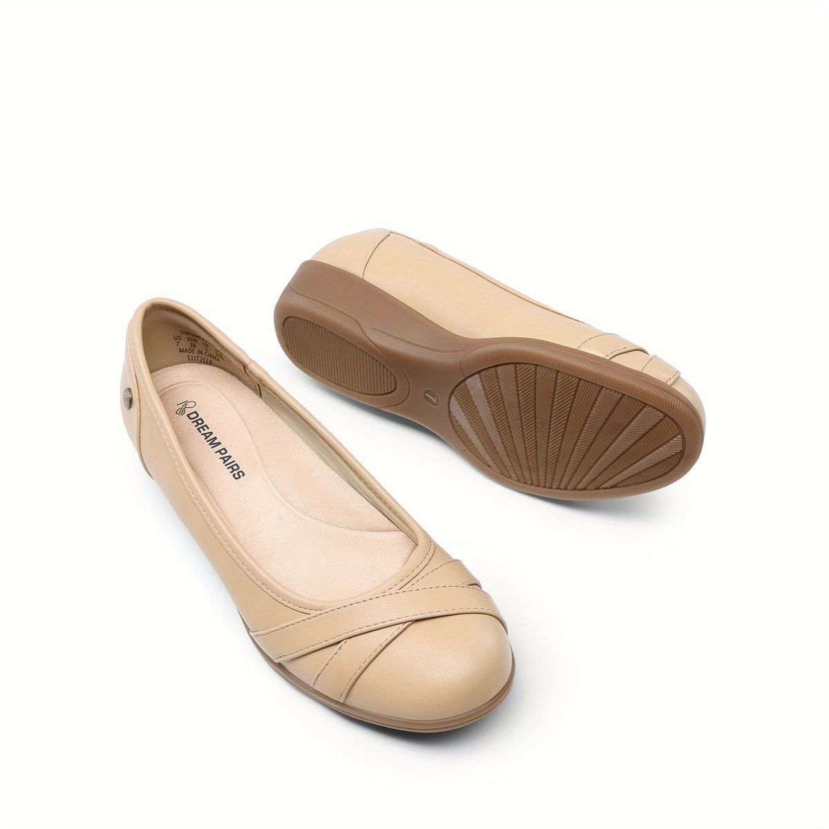 Casual Flat Shoes for Women with a Comfortable Round Toe and Low Heel, Soft-Soled for Long Walks and All-Day Standing, Gift for Ladies - product image 20