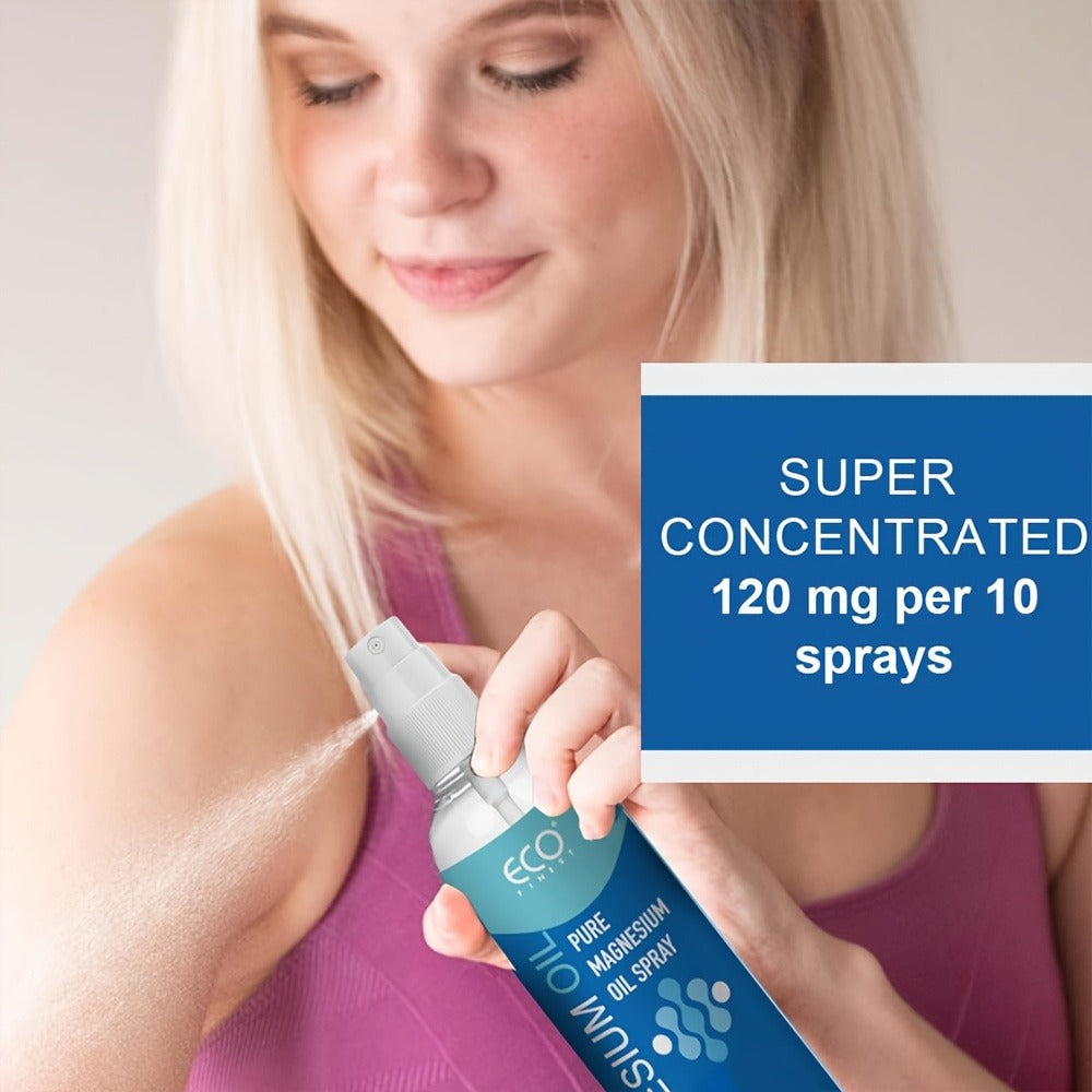 Magnesium Oil Spray for Muscle Relief & Sleep Support — Pure Transdermal Magnesium Chloride Body Spray for Leg Cramps, Restless Legs, Stress Relief & Skin Hydration | Women & Men - product image 3